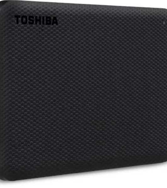 Внешний HDD 2.5' Toshiba Canvio Advance, 1TB, USB 3.2 Gen 1 Type-A, 5400 rpm, черный