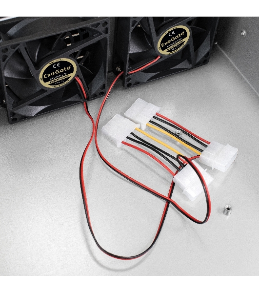 Серверный корпус ExeGate EX293318RUS Pro 2U350-03 (RM 19', высота 2U, глубина 350, БП 1100ADS, USB)