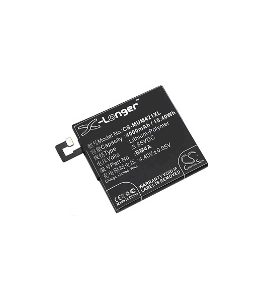 Аккумулятор CameronSino CS-MUM421XL BM4A для Xiaomi Redmi Pro3.85V, 4000mAh, 15.40Wh