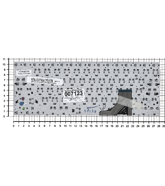 Клавиатура для ноутбука Samsung 530U3B 530U3C, черная