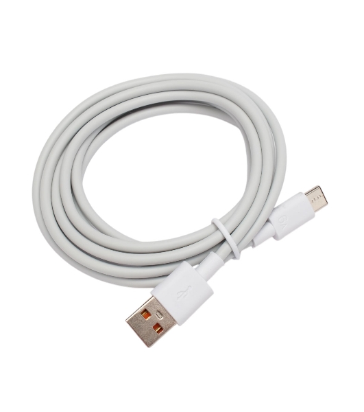 Кабель USB2.0 Cablexpert CC-USB2-AMCM-66W-1.8M-W, AM/Type-C, 6A, 66Вт, QC3.0, 1.8м, медь, белый, пакет