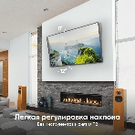 Кронштейн ONKRON TM6 для телевизора 43'-85' наклонный, черный, фото38