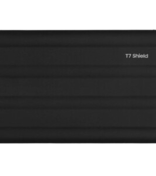 Внешний SSD Samsung T7 Shield, 4TB, USB 3.2 Gen 2 Type-C, R/W 1050/1000, черный