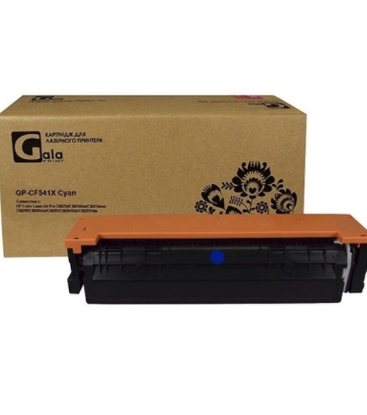 Тонер GalaPrint GP-CF361/CF381/CF401/CF411/CF451/CF531/CF541/CE401/CE411 для принтеров HP CLJ M154/M180/M181/M252/M254/M274/M277/M280/M281/M351/M375/M377/M451/M452/M475/M476/M477/M551/M552/M553/M570/M575/M577/M652/M653/M681/M682 Cyan 160гр (H108) PET Фас РФ (химический)