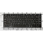 Клавиатура для ноутбука Sony Vaio VPC-Y черная с черной рамкой, фото4