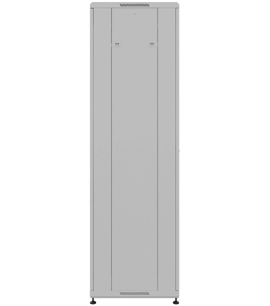 Шкаф коммутационный NTSS Премиум (NTSS-R42U6060PD) напольный 42U 600x600 мм пер. дв. перфор. металл 900 кг серый 510 мм 86 кг IP20 металл