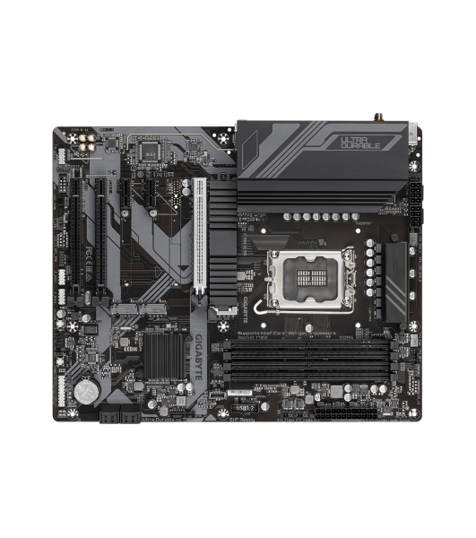 Материнская плата Gigabyte Z790 D AX, LGA 1700, Intel Z790, 4xDDR5, 4xSATA, 3xM.2, 1xPCI-E 5.0 x16, 1xPCI-E 4.0 x4, 2xPCI-E 3.0 x1, 1xHDMI, 1xDP, 1x 2.5Gb LAN, 4xUSB-A 3.2 Gen 1, 1xUSB-A 3.2 Gen 2, 2xUSB-A 2.0, 1xUSB-C 3.2 Gen 2, 3x3.5 мм, 7.1, ATX