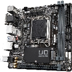 Материнская плата Gigabyte H610I DDR4, LGA 1700, Intel H610, 2xDDR4, 4xSATA, 1xM.2, 1xPCIe 4.0 x16, 1xHDMI, 1xVGA, 2xDP, 1x 1Gb LAN, 2xUSB-A 3.2 Gen 1, 4xUSB-A 2.0, 3x 3.5 мм, 7.1, Mini-ITX, фото4