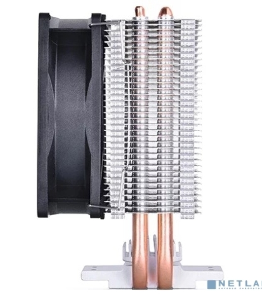 Кулер для процессора DEEPCOOL ICE EDGE MINI FS V2.0 синий, 80 мм, алюминий/медь, 2200 об/мин, 24.7 дБ, 3 pin, 100 Вт, 112 мм