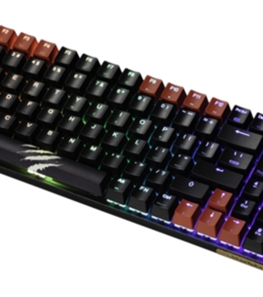 Клавиатура Mad Catz S.T.R.I.K.E. 11 гибридная, Bluetooth, радиоканал, чёрный
