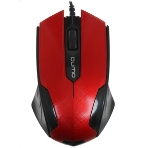 Мышь проводная Qumo Office M14 красный, 1000 dpi, USB, кнопки - 3, фото5