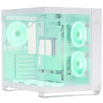 Компьютерный корпус без блока питания Case PCCooler C3T500 ARGB WH, Midi-Tower, TG, 6x120мм ARGB, 1xUSB-C 3.1 + 2xUSB-A 3.0, ATX, mATX, mITX белый, фото8