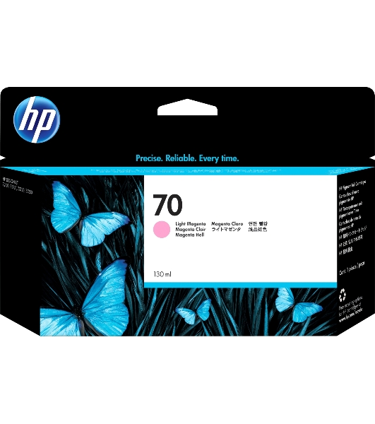 Картридж струйный HP №70 C9455A светло-пурпурный для HP DJ Z2100/Z3100 (130мл)