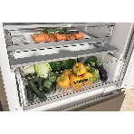 Холодильник встраиваемый Whirlpool WHSP70T241P 70 см, 193.5х54.3х69 см, 295/95 л, инверторный компрессор, автоматическая разморозка, зона свежести влажная, сенсорное управление, технология 6 SMYSL FreshControl, MultiFlow, FreezeControl, перенавешиваемые дверцы, скользящие направляющие, Италия, фото6