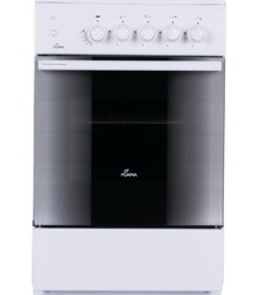 Газовая плита Flama FG 2411 W белый, конфорок 4 шт, духовка 50 л, 50 см x 85 см x 60 см