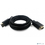 Кабель DisplayPort->VGA Cablexpert CCP-DPM-VGAM-6, 1,8м, 20M/15M, черный, экран, пакет, фото4