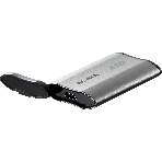Внешний SSD ADATA SD810, 1TB, USB 3.2 Gen 2x2 Type-C, R/W 2000/2000, серебристый, фото15