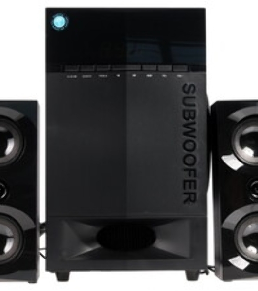 Акустическая система Dialog Progressive AP-230 BLACK акустические колонки 2.1, 35W+2*15W RMS, Bluetooth, USB+SD reader