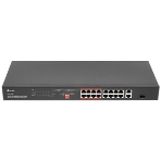 Коммутатор TP-Link 16-port 10/100Mbps + 2-port Gigabit unmanaged switch with 16 PoE+ ports, compliant with 802.3af/at PoE, 150W PoE budget,  support 250m Extend Mode, priority mode and Isolation mode, rackmount, plug and play., фото11