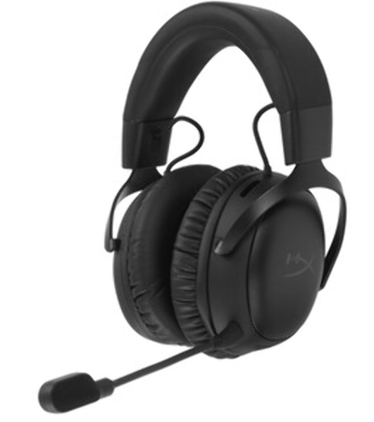 Гарнитура HyperX Cloud III S Wireless чёрный/красный, беспроводная, радиоканал, до 120 ч, съёмный микрофон, совместимость с PS5
