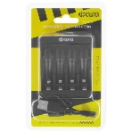 Устройство зарядное B-95USB Ni-Cd/Ni-MH (4хAA/4хAAA/1х9В) индикатор зарядки питание от USB кабель MicroUSB-USB в комплекте ФАZА 5038899, фото6