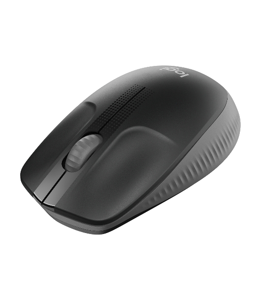 Мышь беспроводная Logitech M190 черный, 1000 dpi, радиоканал, USB, кнопки - 3