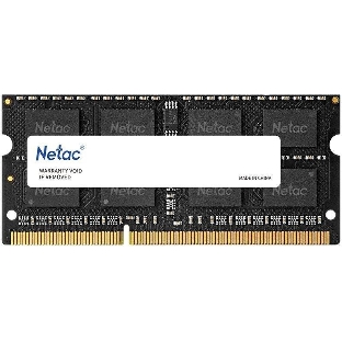 Оперативная память NETAC Basic, DDR3L, 4GB (1x4GB), 1600MHz, CL11, SO-DIMM