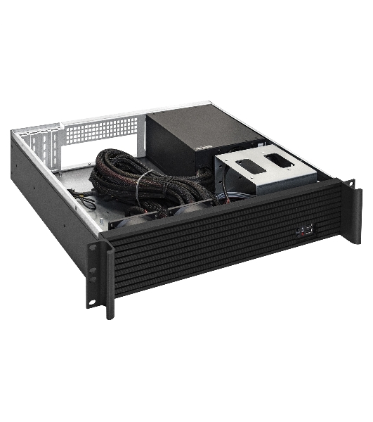 Серверный корпус ExeGate Pro EX293319RUS 2U350-03 (RM 19', высота 2U, глубина 350, БП 1200ADS, USB)