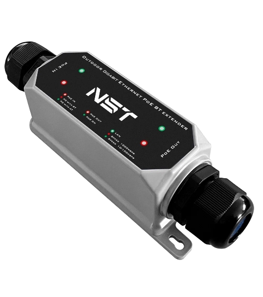 Уличный Ultra PoE удлинитель Gigabit Ethernet до 250м на 1 порт. Порты Ethernet: Вход - 1x10/100/1000Base-T RJ45; Выход - 1x10/100/1000Base-T RJ45. Порты PoE: Вход - 1xIEEE 802.3af/at/bt/Passive POE (до 120W); Выход - 1xIEEE 802.3af/at/bt (до 90W). Автоматическое определение PoE устройств. PoE WatchDog (Антизависание PoE устройств). Встроенная грозозащита 6kV. Максимальная длина сегмента линии - 250м (скорость 10Мбит/c)/150м (скорость 1000Мбит/c).