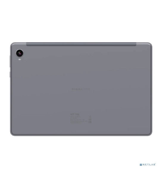 Планшет Digma Pro HIT 106 10.1', 6Gb, 128Gb, 2G, 3G, 4G LTE, Android 13, серый