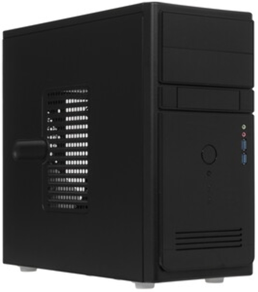 Компьютерный корпус Mini Tower InWin ENR-021BL PM-450ATX U3.0*2+A(HD) mATX 6177859