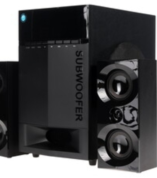 Акустическая система Dialog Progressive AP-230 BLACK акустические колонки 2.1, 35W+2*15W RMS, Bluetooth, USB+SD reader