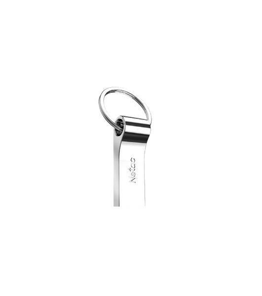 Флешка USB Netac U275 (NT03U275N-016G-20SL), 16Gb, USB 2.0, R/W 50/15, серебристый