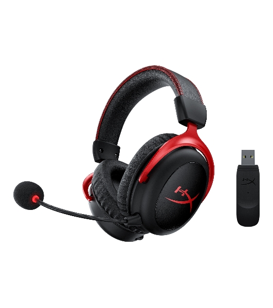 Гарнитура HyperX Cloud II красный, проводная, совместимость с консолями