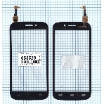 Сенсорное стекло (тачскрин) для Micromax A210 Canvas 4, черное, фото3