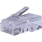 Коннектор Suprlan 10-0209-1, UTP cat.5e RJ45, прозрачный, 10шт, фото4