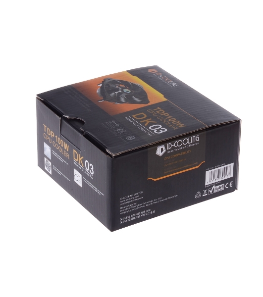 Кулер для CPU ID-Cooling DK-03 серебристый/черный 120мм 1600rpm 26db 100W 63мм