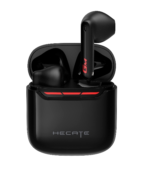 Наушники TWS Edifier Hecate GM3 Plus черный, вкладыши, Bluetooth, до 5.5 ч