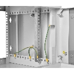 Шкаф коммутационный ЦМО (ШРН-6.500) напольный 6U 600x500 мм пер. дв. стекл 200 кг серый 470 мм 180 град., фото2