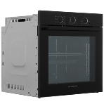 Духовой шкаф Kuppersberg HO 603 Black Glass, High-Tech, 78 л, поворотное управление, таймер, 6 режимов, макс. температура 310 градусов, энергоэффективность А, цвет черный, цвет фурнитуры черный, фото6