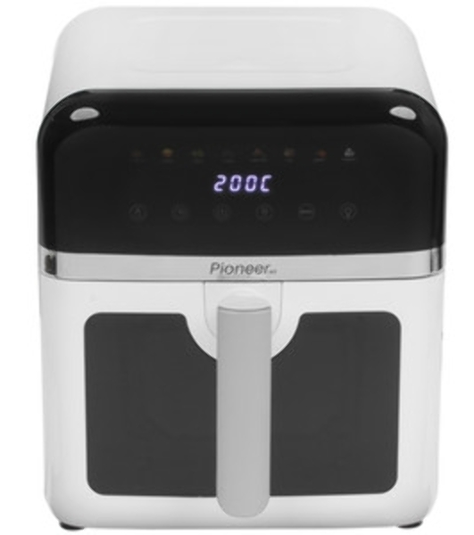 Аэрогриль Pioneer SM520D черный, 1850 Вт, 8 л, сенсор, 8 программ