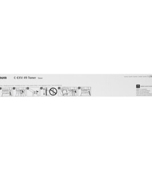 Картридж лазерный Canon C-EXV49BK (8524B002) черный (36 000 стр) для Canon imageRUNNER ADVANCE серий C3300, C3500, DX C3700, DX C3800