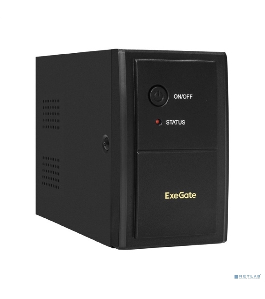 Источник бесперебойного питания ExeGate EX292774RUS SpecialPro UNB-800.LED.AVR.4C13.RJ.USB 800VA/480W, LED, AVR, 4*C13, RJ45/11, USB, металлический корпус, черный