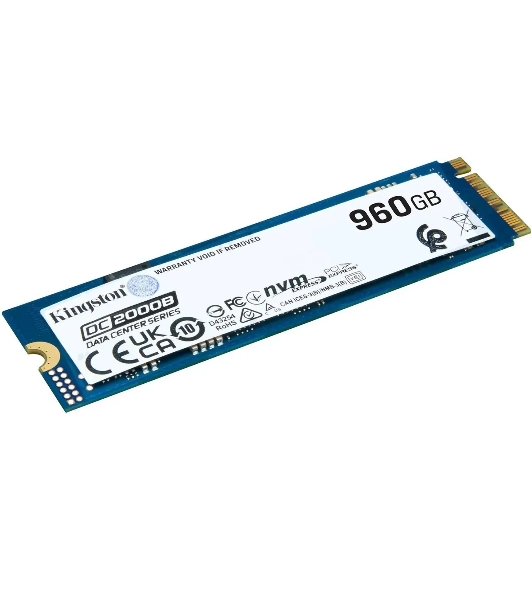 Накопитель SSD Kingston PCIe 4.0 x4 960Gb SEDC2000BM8/960G DC2000B M.2 2280 0.4 DWPD