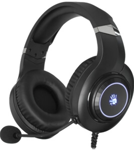 Гарнитура Bloody G220S чёрный, проводная, подсветка