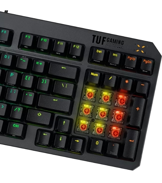 Клавиатура ASUS RA07 TUF K3 GEN II/RD/RU/DS ABS (RUS)