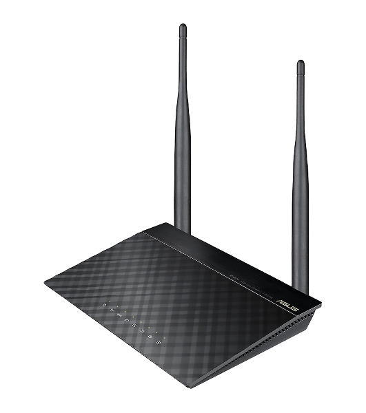 Сетевое оборудование ASUS RT-N12 E WiFi Router (RTL) 802.11b/g/n, 4UTP 10/100 Mbps, 1WAN, 300Mbps, 2x2dBi