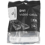 Кабель DVI-D single link Cablexpert CC-DVIL-BK-6, 19M/19M, 1.8м, CCS, черный, экран, феррит.кольца, пакет, фото5