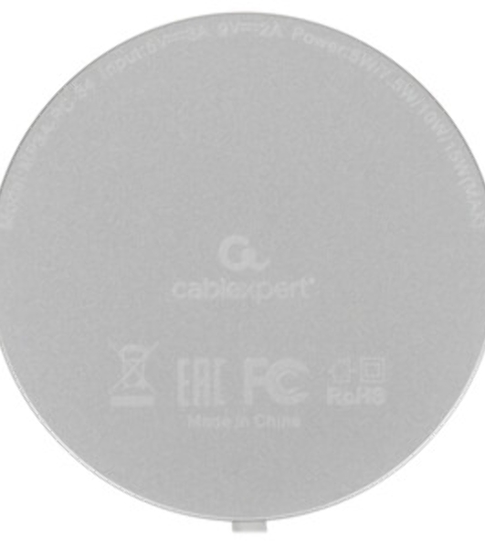 Беспроводной адаптер питания Cablexpert MagSafeMP3A-PC-34, QI 15Wt, 10Wt, 7,5Wt, 5Wt