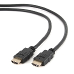 Кабель Cablexpert HDMI CC-HDMI4-6, 19M/19M, v2.0, медь, позол.разъемы, экран, 1.8м, черный, пакет, фото 1